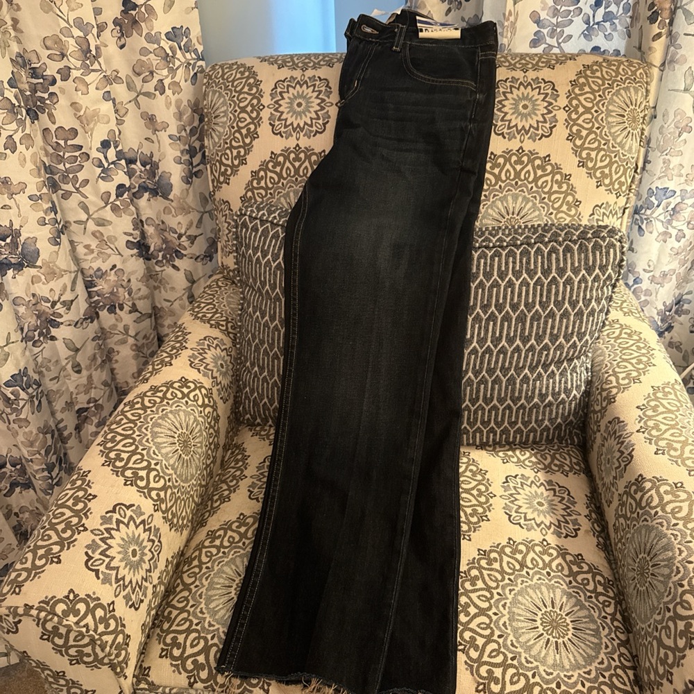 L'AGENCE Black Flare Jeans